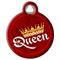 Show in main carousel: Dog Tag Art Classy Queen Personalized Dog & Cat ID Tag, Small slide 2 of 5