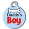 Show in main carousel: Dog Tag Art Daddy's Boy Personalized Dog & Cat ID Tag, Small slide 3 of 6
