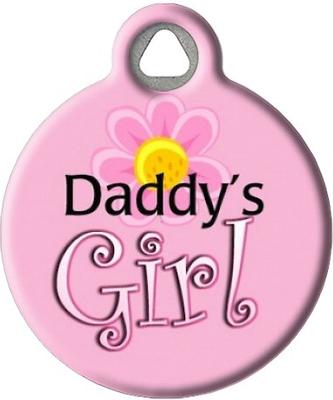 Show full view: Dog Tag Art Daddy's Girl Personalized Dog & Cat ID Tag, Large slide 2 of 6