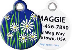Dog Tag Art Daisy Personalized Dog & Cat ID Tag, Small