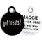 Show in main carousel: Dog Tag Art Got Treats? Personalized Dog & Cat ID Tag, Large slide 1 of 5