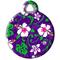 Show in main carousel: Dog Tag Art Hawaiian Print Personalized Dog & Cat ID Tag, Small slide 2 of 5
