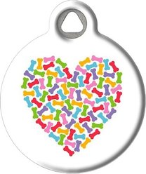 Dog Tag Art Heart of Bones Personalized Dog ID Tag, Small slide 2 of 5