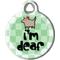 Show in main carousel: Dog Tag Art I'm Deaf Personalized Dog & Cat ID Tag, Large slide 2 of 5