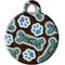 Show in main carousel: Dog Tag Art Java Paisley Personalized Dog & Cat ID Tag, Small slide 2 of 5