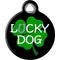 Show in main carousel: Dog Tag Art Lucky Dog Clover Personalized Dog ID Tag, Large slide 2 of 5