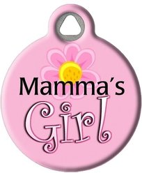 Dog Tag Art Mama's Girl Personalized Dog & Cat ID Tag, Large slide 2 of 5