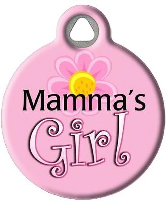 Show full view: Dog Tag Art Mama's Girl Personalized Dog & Cat ID Tag, Large slide 2 of 6