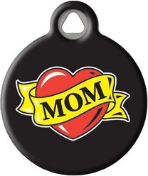 Dog Tag Art Mom Heart Tattoo Personalized Dog & Cat ID Tag, Small slide 2 of 5