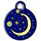 Show in main carousel: Dog Tag Art Moon & Stars Personalized Dog & Cat ID Tag, Small slide 2 of 6