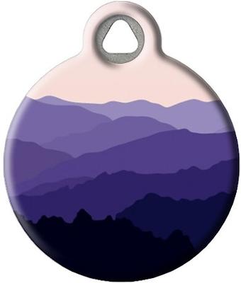 Show full view: Dog Tag Art Mountain Landscape Personalized Dog & Cat ID Tag, Large slide 2 of 5