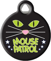 Dog Tag Art Mouse Patrol Personalized Cat ID Tag, Large slide 2 of 5