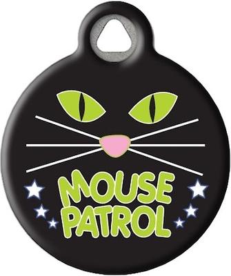 Show full view: Dog Tag Art Mouse Patrol Personalized Cat ID Tag, Small slide 2 of 6