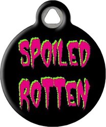 Dog Tag Art Spoiled Rotten Personalized Dog & Cat ID Tag, Large slide 2 of 5