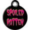 Show in main carousel: Dog Tag Art Spoiled Rotten Personalized Dog & Cat ID Tag, Large slide 2 of 6