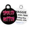 Show in main carousel: Dog Tag Art Spoiled Rotten Personalized Dog & Cat ID Tag, Small slide 1 of 6