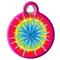 Show in main carousel: Dog Tag Art Tie Dye Personalized Dog & Cat ID Tag, Large slide 2 of 5