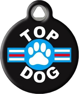 Show full view: Dog Tag Art Top Dog Personalized Dog ID Tag, Large slide 2 of 5