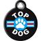 Show in main carousel: Dog Tag Art Top Dog Personalized Dog ID Tag, Small slide 2 of 5
