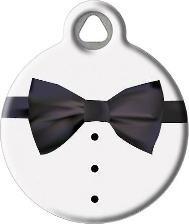 Show full view: Dog Tag Art Tuxedo Personalized Dog & Cat ID Tag, Small slide 2 of 6