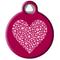 Show in main carousel: Dog Tag Art Valentine Heart Personalized Dog & Cat ID Tag, Small slide 2 of 5