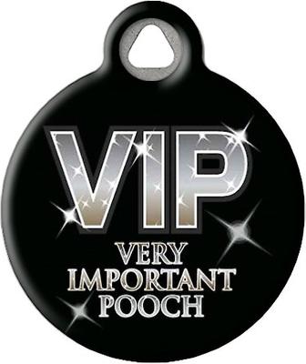 Show full view: Dog Tag Art Very Important Pooch Personalized Dog ID Tag, Small slide 2 of 5