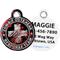 Show in main carousel: Dog Tag Art Zombie Outbreak Personalized Dog & Cat ID Tag, Large slide 1 of 6