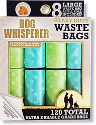 Dog Whisperer Agility Dog Waste Bag, 240 count