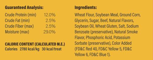 Show full view: Dog Whisperer Bacon Sizzlers Flavored Crunchy Dog Treats, 24-oz bag slide 5 of 7