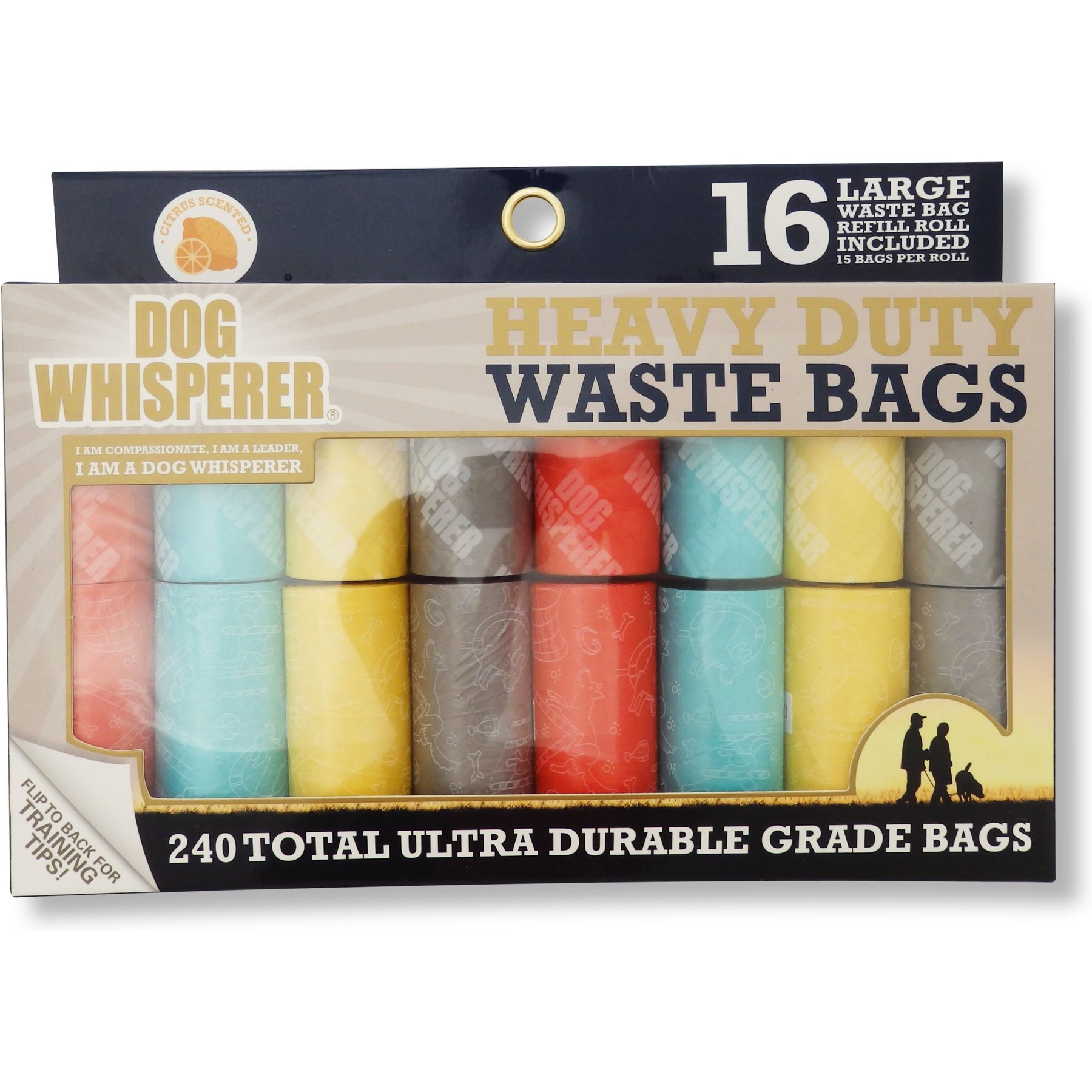 Dog Whisperer Bone & Toy Dog Waste Bag, 120 count