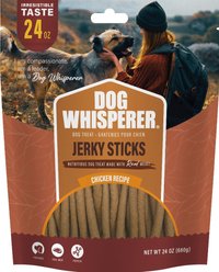 Dog Whisperer Chicken Flavored Jerky Dog Treats, 24-oz bag