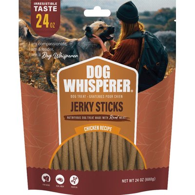 Dog Whisperer Dog Whisperer Chicken Flavored Jerky Dog Treats, 24-oz bag