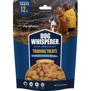 Dog Whisperer Training Bacon Flavored Chewy Dog Treats, 12-oz bag