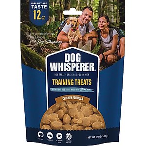 Dog Whisperer Training Chicken Flavored Chewy Dog Treats, 12-oz bag