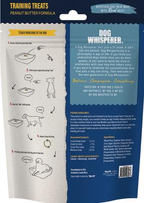 Show full view: Dog Whisperer Training Peanut Butter Flavored Chewy Dog Treats, 12-oz bag slide 3 of 3