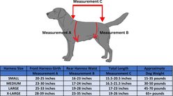 Doggie Stylz Multi-Functional Full-Body Lifting Basic Dog Harness, Red, Medium: 22 to 29-in chest slide 2 of 5