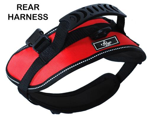 Show full view: Doggie Stylz Multi-Functional Full-Body Lifting Basic Dog Harness, Red, X-Large: 31 to 43-in chest slide 3 of 7