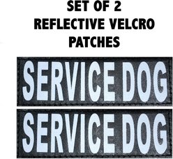 Doggie Stylz Service Dog Patch, 2 count, Medium