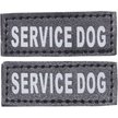 Doggie Stylz Hundegeschirr – Mit Reflektierenden PTSD-Patches, Verstellbar (Brustumfang 24–31 Cm), Rot – Inkl. Griff & D-Ring