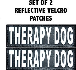 Doggie Stylz Therapy Dog Patch, 2 count, Large