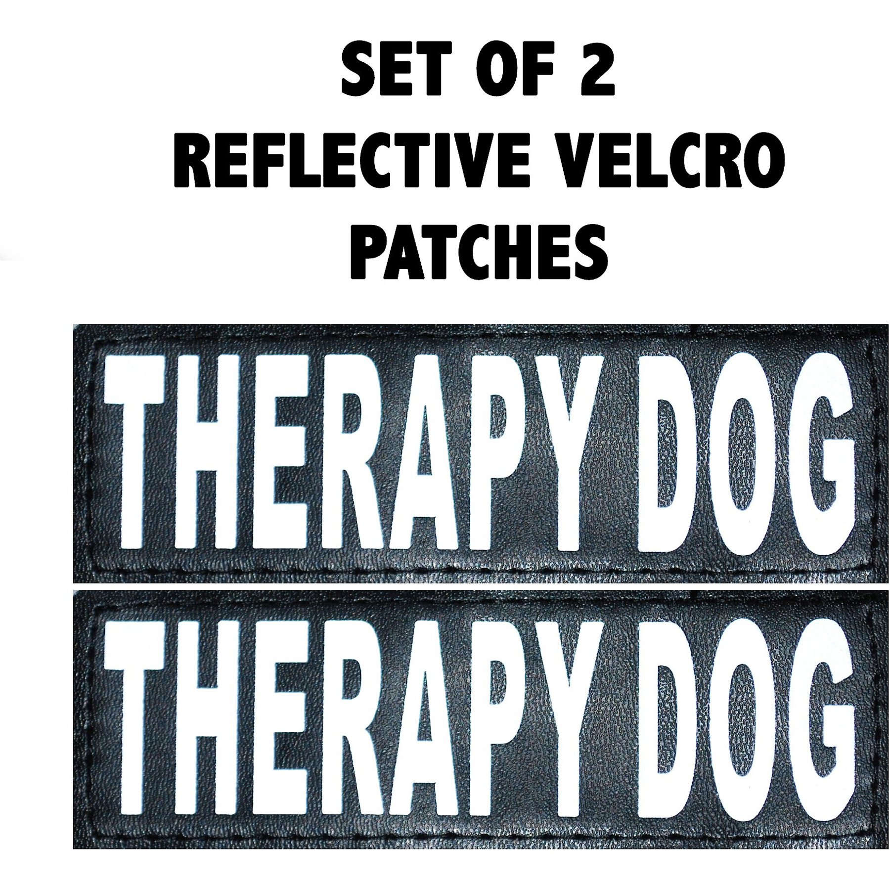 Doggie Stylz Therapy Dog Patch, 2 count, Small