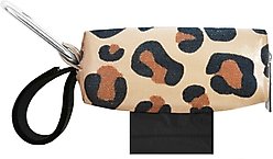 Doggie Walk Bags Leopard Duffel Dog Poop Bag Holder & Bags, 12 count