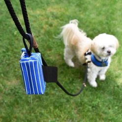 Doggie Walk Bags Stripe Duffel Dog Poop Bag Holder slide 2 of 2