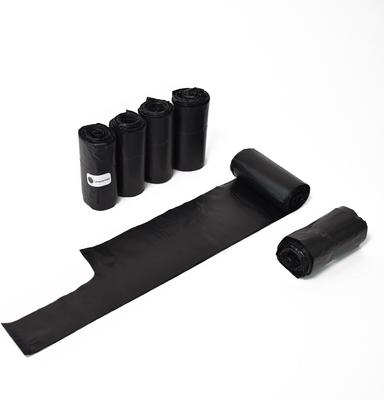 Show full view: Doggie Walk Bags Uncented Tie Handle Dog Poop Bags, Black, 72 count slide 3 of 4