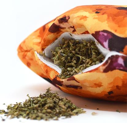 Show full view: Doggijuana Get the Munchies Refillable Juananip Cookie Squeaky Dog Plush Toy slide 5 of 7