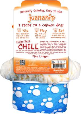 Show full view: Doggijuana Get the Munchies Refillable Juananip Ice Cream Pup Cup Squeaky Dog Plush Toy slide 6 of 7