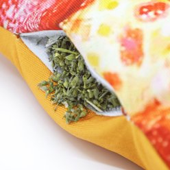 Doggijuana Get the Munchies Refillable Juananip Pizza Squeaky Dog Plush Toy slide 2 of 9