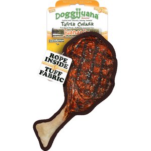Doggijuana Tuffer Chewer Tomahawk Steak Dog Chew Toy
