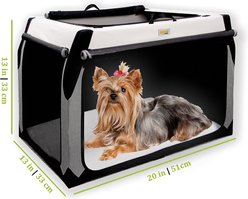 DogGoods Do Good The Foldable Travel Dog Crate, Small