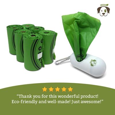 Show full view: Doggy Do Good Certified Home Compostable Premium Dog & Cat Waste Bags + Dispenser, 60 count slide 5 of 9
